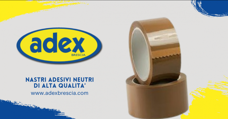 ADEX - occasione vendita e produzione nastri adesivi di qualita avana e trasparente Brescia