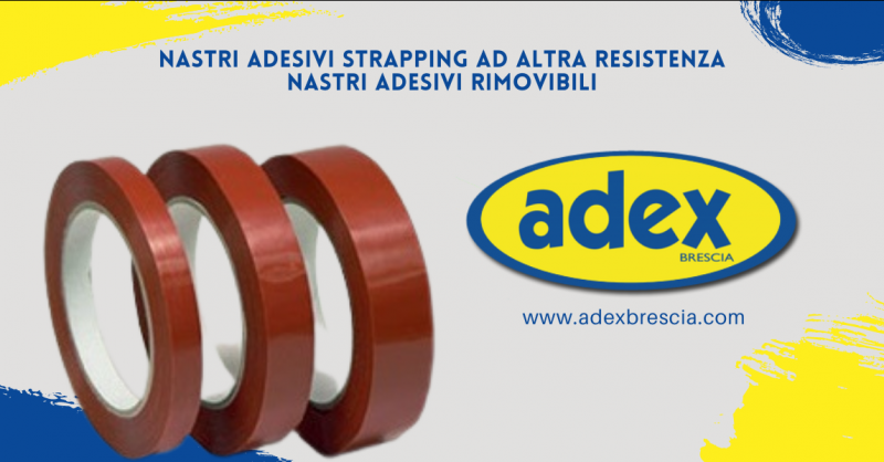 Offerta fornitura nastri adesivi strapping ad alta resistenza Brescia - occasione servizio fornitura nastri adesivi rimovibili Brescia