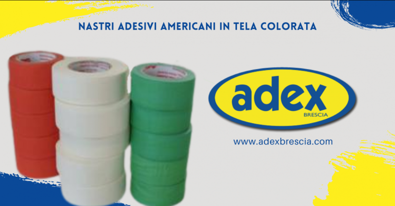 Offerta produzione e fornitura nastri adesivi in tela colorata Brescia - occasione vendita nastro americano Brescia