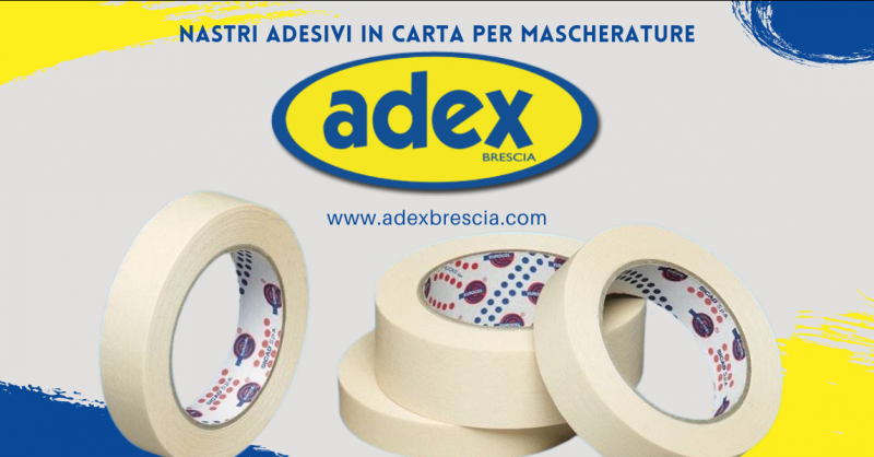 ADEX - Offerta distribuzione nastri adesivi in carta per mascherature Brescia