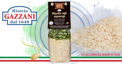 riseria gazzani 1648 offerta vendita online risotto carnaroli agli asparagi pronto gluten free