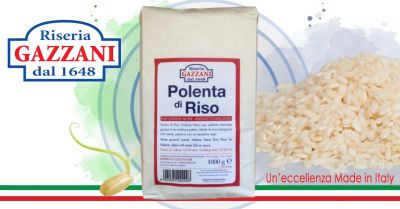 riseria gazzani occasione vendita online farina di riso vialone nano per polenta senza glutine