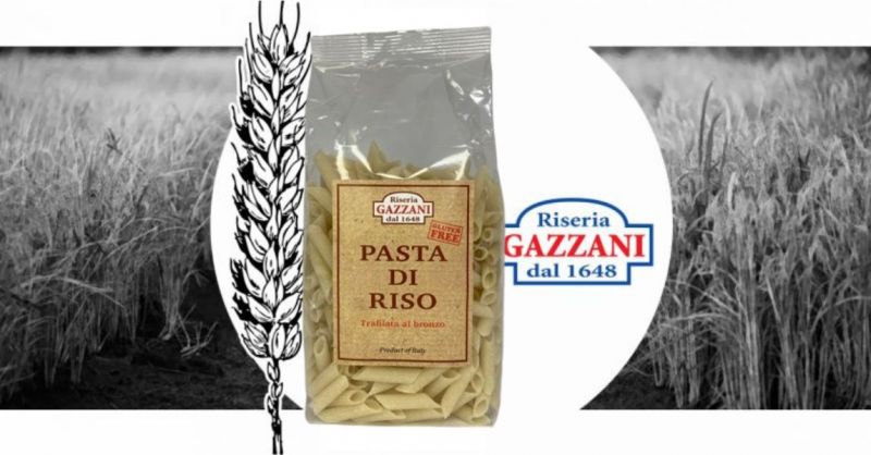 Pasta di riso artigianale italiano senza glutine Pasta di Riso Gluten Free