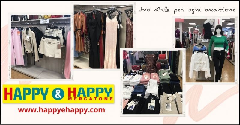 offerta negozio abbigliamento uomo e donna Camaiore - HAPPY & HAPPY MERCATONE Versilia