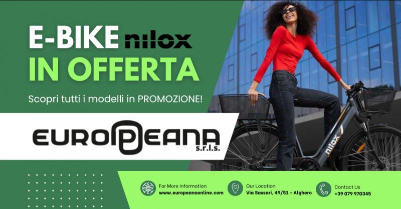 E-Bike Nilox in offerta Alghero
