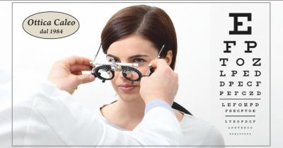  ottica caleo offerta controllo della vista gratuito occasione controllo vista ottico carrara