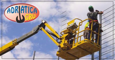 adriatica gru offerta noleggio piattaforme aeree occasione piattaforme aeree rimini
