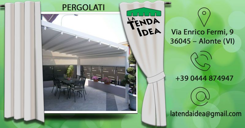 Offerta Pergole bioclimatiche con chiusure integrate Vicenza - Occasione Pergole con coperture fisse in policarbonato Vicenza