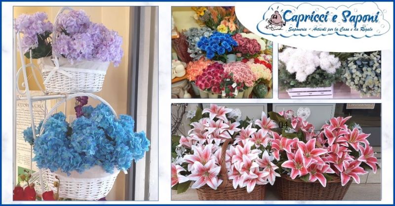   promozione piante e fiori artificiali Lucca - offerta fiori e piante finte Versilia