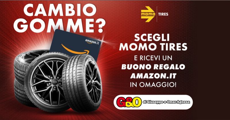  G&O DI GIUSEPPE E OMAR AGNESA - promozione Momo Tires buono regalo Amazon