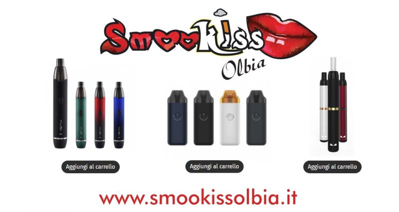 Smookiss Olbia Shop  - offerta migliori kit completi sigarette elettroniche online