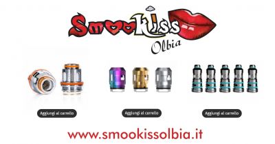 smookiss olbia shop offerta coil e resistenza sigaretta elettronica ricambi originali
