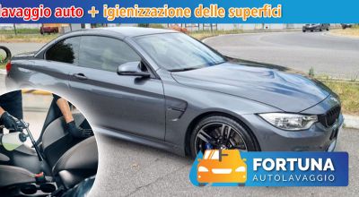  fortuna autolavaggio offerta lavaggio auto con igienizzazione superfici monza