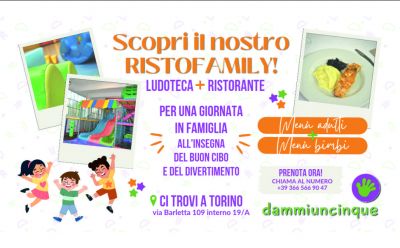  offerta ristorante con ludoteca bambini a torino occasione ristorante con area giochi per bambini