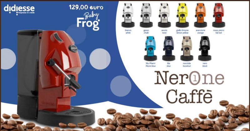  promozione macchina caffe Baby Frog Prato - NERONE CAFFE