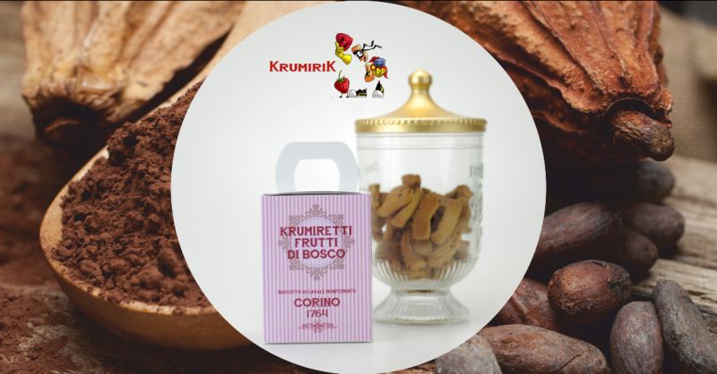  krumireria corino - occasione vendita online krumiri ai frutti di bosco biscotti monferrato