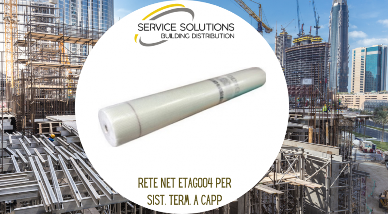  SERVICE SOLUTIONS vendita materiale edile – offerta vendita RETE NET PER SISTEMA TERMICO A CAPPOTTO