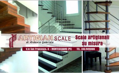 offerta realizzazione scale a giorno su misura in legno occasione scale a chiocciola da esterno in ferro