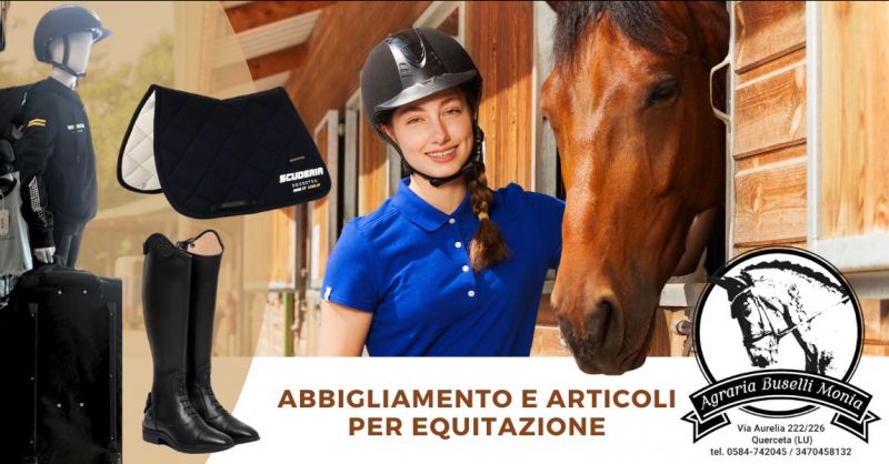 offerta abbigliamento e articoli per equitazione