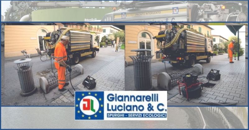 AUTOSPURGHI GIANNARELLI  - offerta servizi dia autospurgo e disostruzioni fognature Pietrasanta