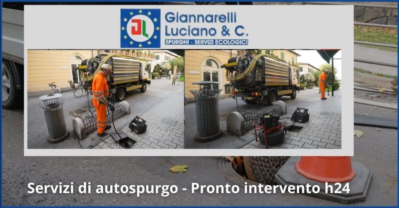  offerta servizi di autospurgo Pietrasanta e Versilia - GIANNARELLI LUCIANO SPURGHI