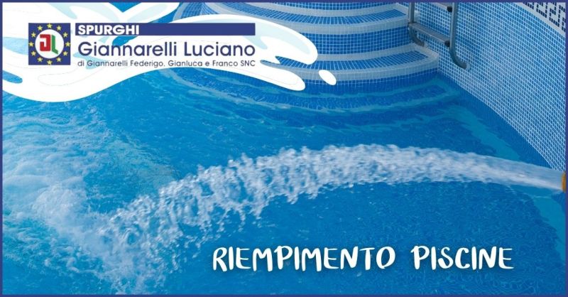 offerta ditta specializzata riempimento piscine private e pubbliche Versilia