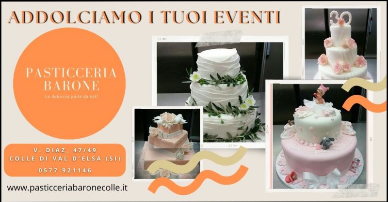 offerta torta personalizzata pasticceria artigianale - promozione torte decorate per cerimonie ed eventi