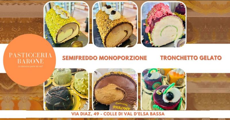 Pasticceria e Gelateria Artigianale di Dolci e Gelati Fatti a Mano Siena