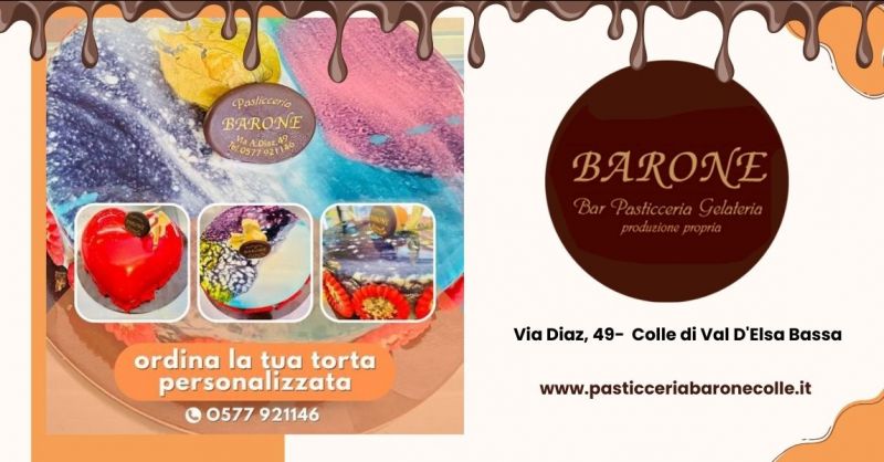 offerta torte personalizzate con decorazione per cerimonie ed eventi