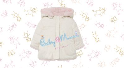  baby mum boutique offerta vendita giaccone reversibile pelliccio mayoral per neonato