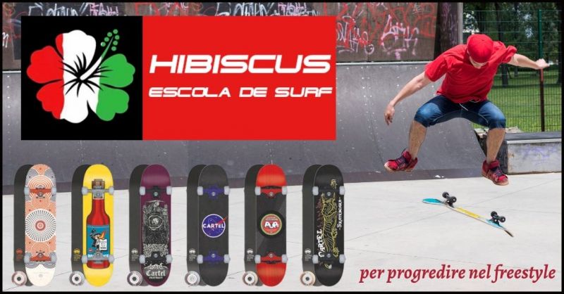 offerta Skate Cartel skateborads per freestyle a Grosseto - HIBISCUS STORE