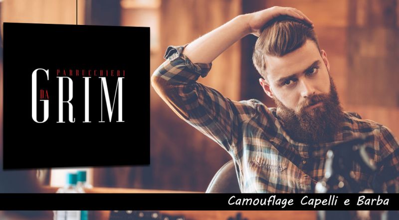 Occasione camouflage capelli bianchi uomo bari - promozione trattamento camouflage capelli e barba uomo bari