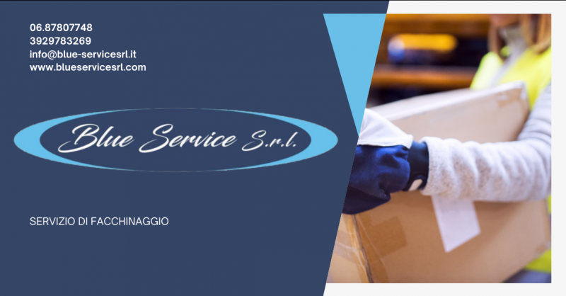 BLUE SERVICE SRL - Offerta ditte di facchinaggio Roma