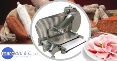  marcioni offerta vendita online affettatrice professionale per salumi oms modello rodi 370