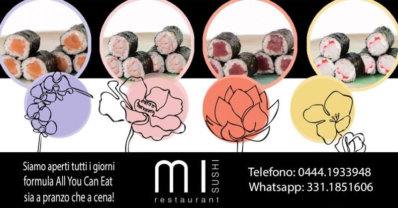 Offerta Dove mangiare i migliori HOSOMAKI Vicenza - Occasione Dove Mangiare  il miglio SUSHI a Vicenza