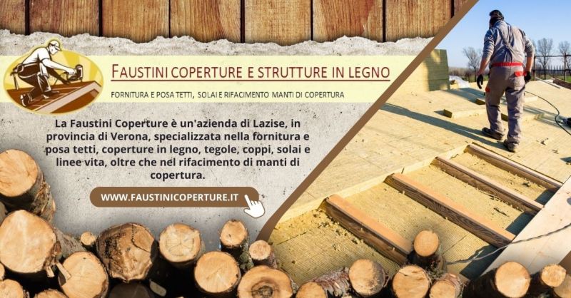 Realizzazione coperture e strutture in legno di qualita Garda