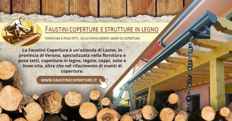Realizzazione pergolati gazebi in legno su misura Pescantina