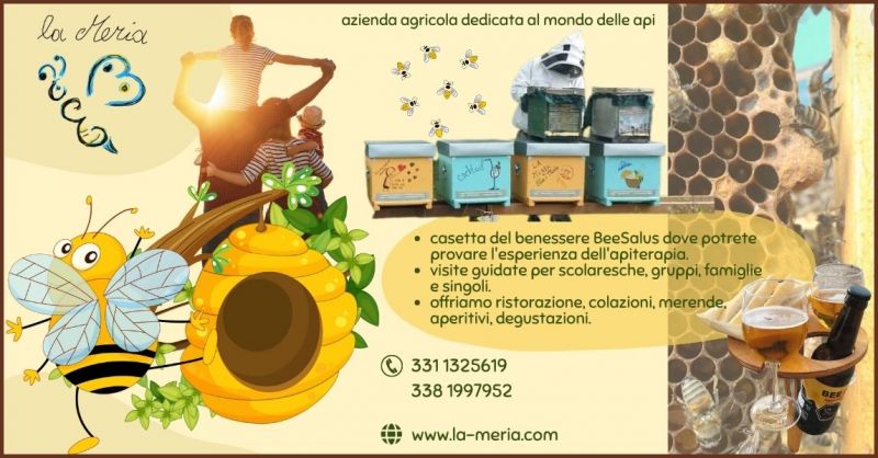 occasione visite guidate per famiglie e gruppi apiario Grosseto in Toscana - LA MERIA