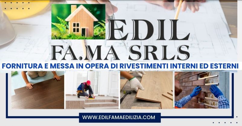 offerta messa in opera per rivestimenti interni ed esterni