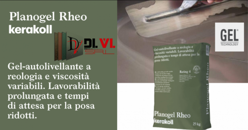 Offerta vendita gel autolivellante a reologia e viscosita variabili Aversa - occasione Planogel Rheo KERAKOLL Casaluce