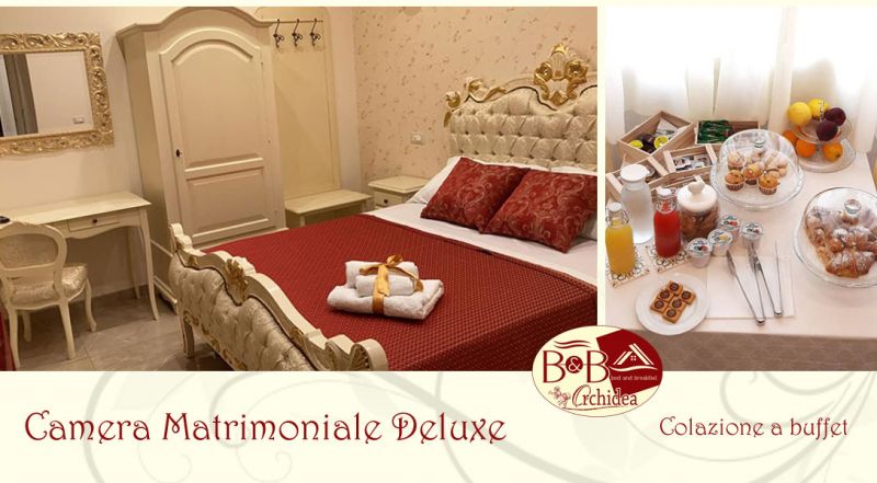 B&B Orchidea - Offerta prenotazione bed and breakfast con Camera Matrimoniale Deluxe gioia tauro reggio calabria