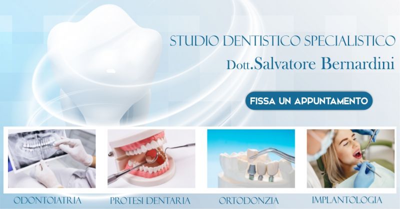 STUDIO DENTISTICO BERNARDINI - OFFERTA CURE ODONTOIATRICHE CONVENZIONATE SSN SUD SARDEGNA