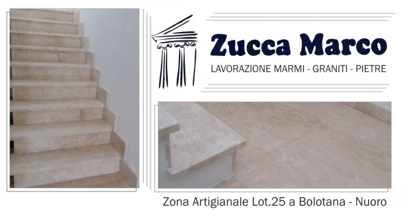 Zucca Marco - offerta scale in marmo di Orosei