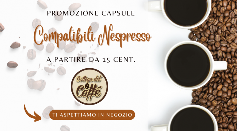Offerta vendita capsule caffè compatibili Nespresso Novara – occasione vendita capsule caffè Novara