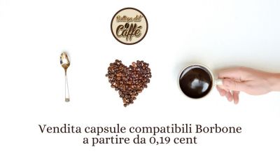 occasione buon caffe anche a casa novara offerta vendita capsule compatibili borbone novara