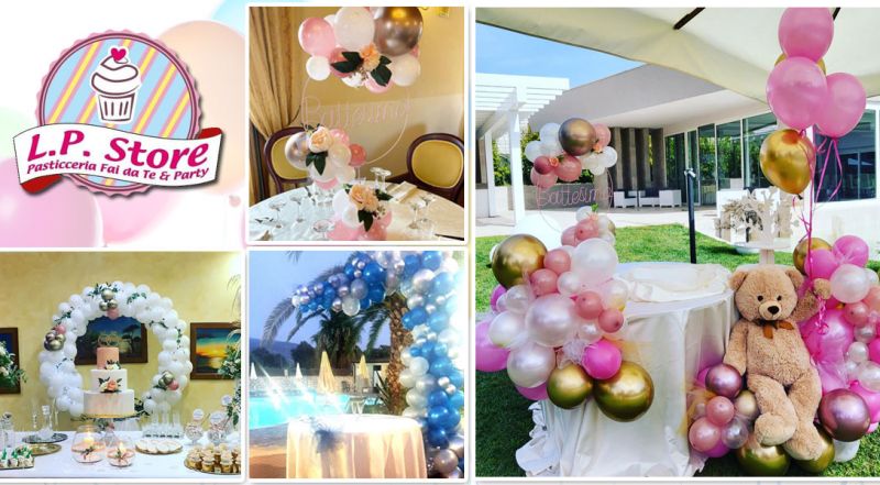 Offerta  decorazioni e addobbi con palloncini castrolibero cosenza - promozione addobbi con palloncini per compleanno cosenza