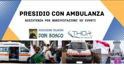 offerta presidio con ambulanza eventi e manifestazioni sportive