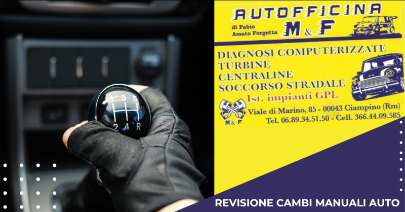 Offerta officina per revisioni cambi manuali auto in provincia di Roma