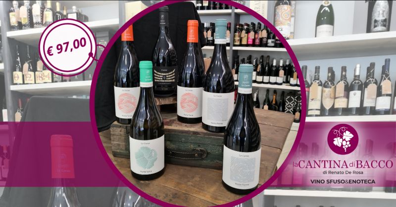 Offerta pacchetto regalo vini online - occasione vendita pacchetto vini Valcalepio online