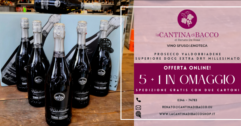 Offerta Valdobbiadene Superiore millesimato Bergamo - occasione Valdobbiadene extra dry Bergamo